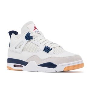 Nike SB Jordan IV retro shoes Navy/White